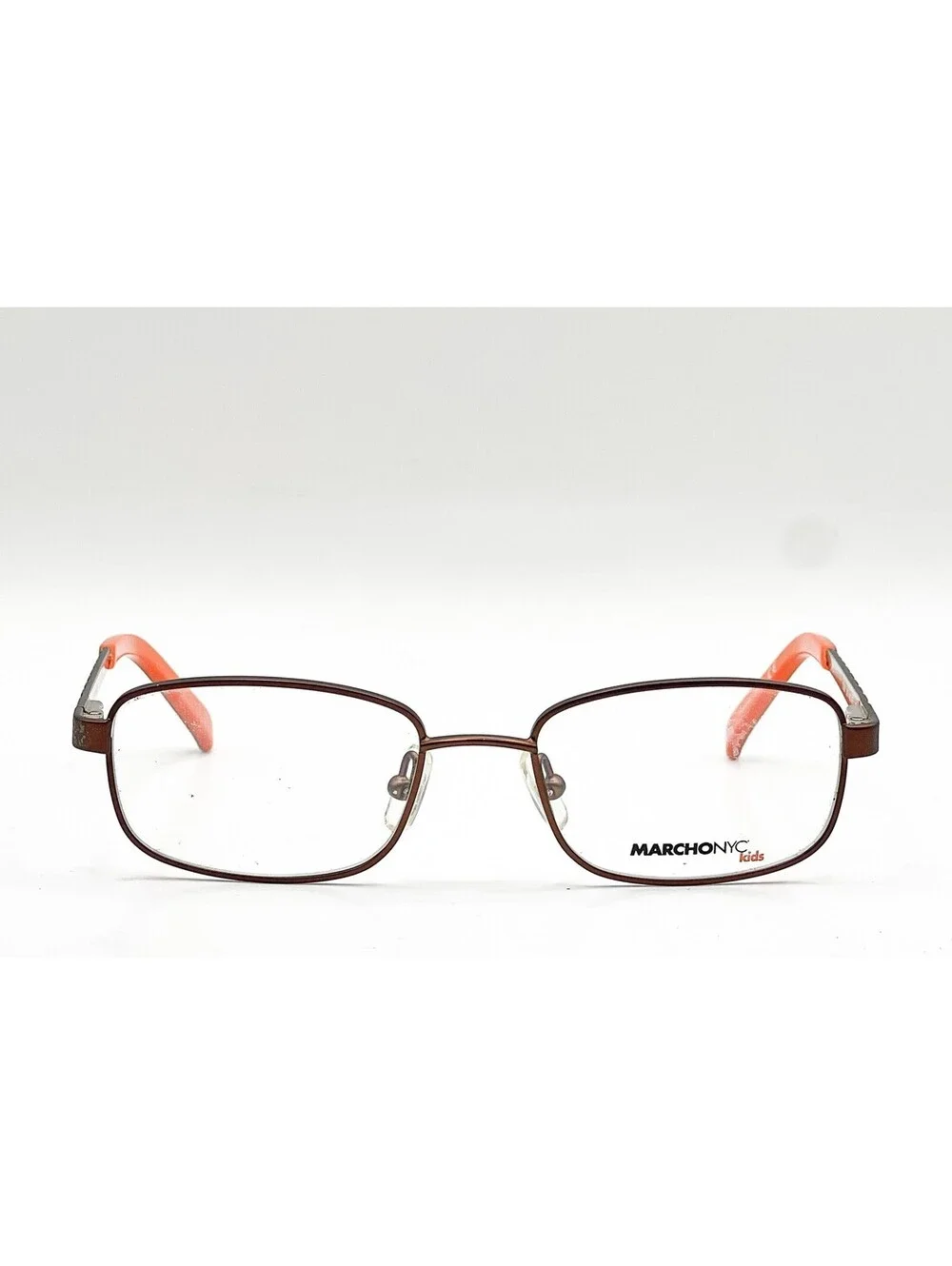 Marchon Nyc Kids Cody 210 Brown Authentic Eyeglasses 46-16-125